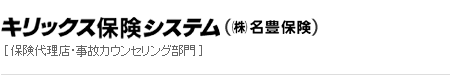 キリックス保険システム（(株)名豊保険）[保険代理店･事故カウンセリング部門]